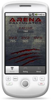 Arena point calculator lite.  Arena Calc for Android Arena Calc is a precise a...