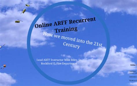 Arff recurrent.  Change: PURPOSE.  This standard helps maintain proficient and ef...