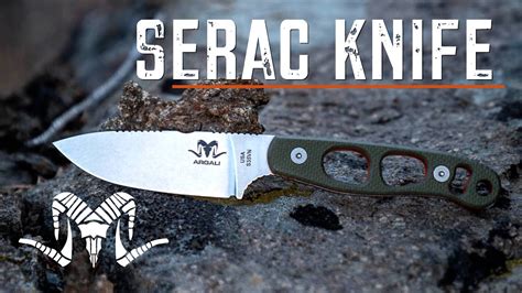 Argali Gear Review: The Serac Knife - YouTube