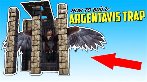 The Argentavis has a "Rapid Regeneration" after eating the corpse of a dead animal. It also has a 50% weight reduction (example: 1 raw metal was 1.0 lbs but is now 0.5 on the argentavis) on Metal, Crystal, and Obsidian! ... Trap the argentavis and tranq it until it starts fleeing due to high torpor, drag dead creature into trap with argy .... 