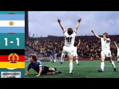 Argentina 1 x 2 Brasil 1974 World Cup Extended Goals ... - YouTube