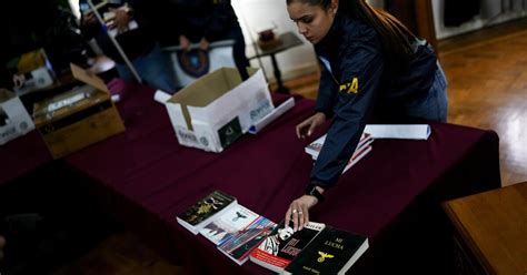 Argentina shuts down a publisher that sold books praising the Nazis. One person has been arrested