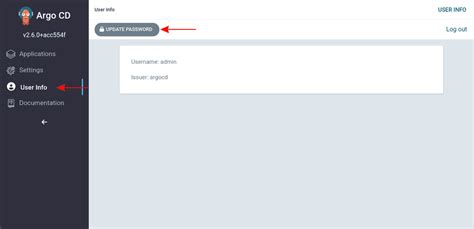 Argocd login with username and password. yaml: Open https://localhost:8443 in ...