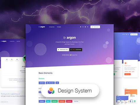 Argon Design System React by Creative Tim