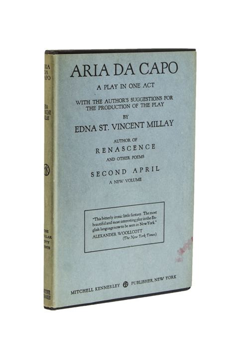 Read Aria Da Capo By Edna St Vincent Millay