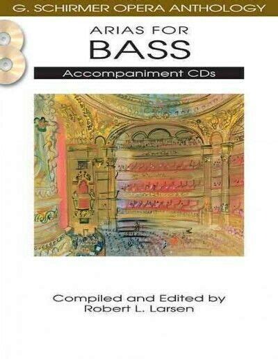 Arias for bass accompaniment cds g schirmer opera anthology. - Ground source heat pumps by ioan sarbu.