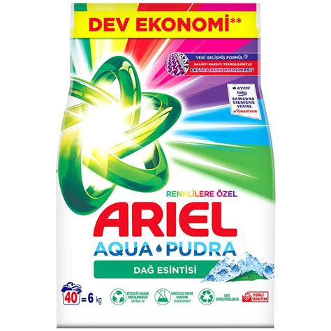 Ariel 6 kg toz çamaşır deterjanı
