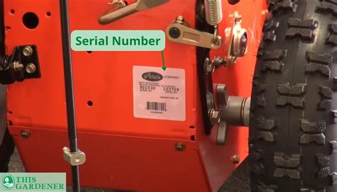 Ariens Serial Number Search, Found on Diagram: SNO-THRO PARTS.