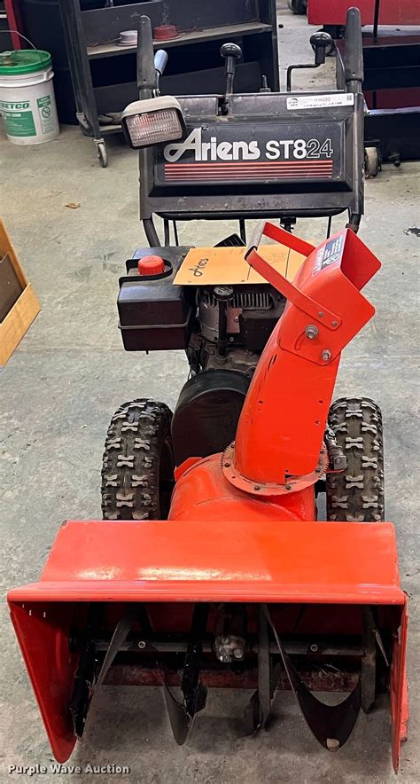Ariens snow blower st824. Things To Know About Ariens snow blower st824. 