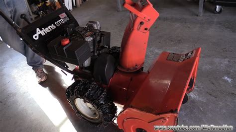 Find the most common problems that can cause a Ariens Snowblower not to work - and the parts & instructions to fix them. Free repair advice! En español. 1-800-269-2609 24/7. Your Account ... Related Videos for Ariens Snowblower Model 926002/001247. 05:56. Disassembly. Toro Snowblower Disassembly . View Solution. 05:29. Disassembly. Troy-Bilt .... 