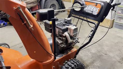 01 - Ariens Snowblower Cogged Belt. The cogged belt makes the connection between the engine and the gearbox. If the cogged belt is worn out, misadjusted, or broken, the snowblower auger won’t turn. Inspect the cogged belt to determine if it is broken or worn out, and ensure that the belt is properly adjusted. If the belt is broken or worn out ... . 