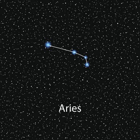 Aries Constellation Within Nebula