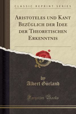 Aristoteles und kant bezüglich der idee der theoretischen erkentniss. - Guía del usuario de kubota 7001.