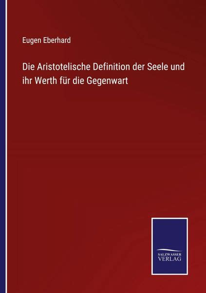 Aristotelische definition der seele und ihr werth für die gegenwart. - Volvo 850 full reparaturanleitung herunterladen 1992 1996 download.