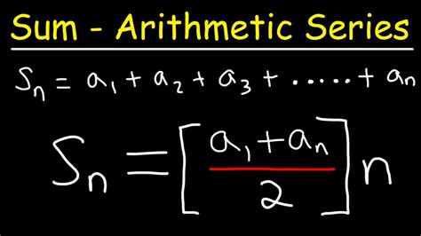 Arithmetic Series Online Calculator - analyzemath.com