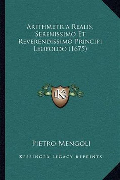 Arithmetica realis, serenissimo et reverendissimo principi leopoldo ab. - 1990 honda xr250r manual de reparación.