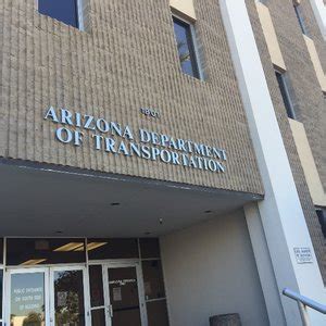 That’s our department—the Arizona Department of Transportation (ADOT) Motor Vehicle Division (MVD)—and we want to make the transactions as quick, simple and secure as possible. In Arizona there are more than 40 state offices where you can complete your transactions. We also have more than 160 privately operated Authorized Third Party ... . 
