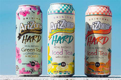 Arizona hard tea. Alcohol content. Arizona Hard Iced Tea contains a blend of different types of alcohol, including vodka, rum, gin, and tequila. The combination of these spirits gives it a unique and enticing flavor profile. With a moderate alcohol content, this beverage can be enjoyed responsibly by those who appreciate a good mixed drink. 