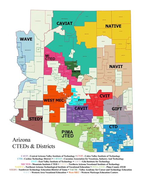 Arizona school districts website.  List of School Districts in Arizona D...