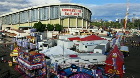 Mar 3, 2021 · For over a century, the Arizona State Fair has been a gathering place for residents from the far corners of the state. What was the attendance at the Arizona State Fair in 2006? • In 2006, the Arizona State Fair enjoyed a record high of 1,303,690 visitors thanks mainly to a concert lineup that included the Steve Miller Band, Foo Fighters, and ... . 
