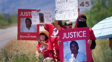 Arizona tribe is protesting the decision not to prosecute Border Patrol agents for fatal shooting