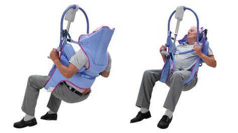 Arjo Patient Lift 4-Point Clip Toileting Sling with Head Support