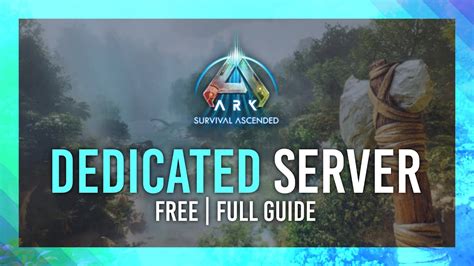 Ark ascended dedicated server settings.  How To Make a Dedicated Serve...