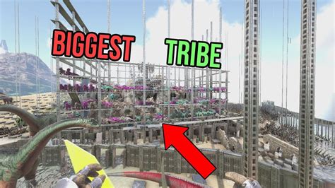 Ark biggest tribes.  The tribe structure allows to have multiple admins and es...