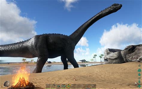 Ark brontosaurus tame. The Parasaurolophus (par-ah-SAWR-OL-uh-fus) or Parasaur is one of the Dinosaurs in ARK: Survival Evolved. It is also referred to as "The poor man's Iguanodon" for the fact that it serves the same purpose as an Iguanodon, but can be tamed much earlier in the game. It's a medium sized Hadrosaurid dinosaur that's common throughout the ARKs and inhabits beaches and grasslands, fleeing from the ... 