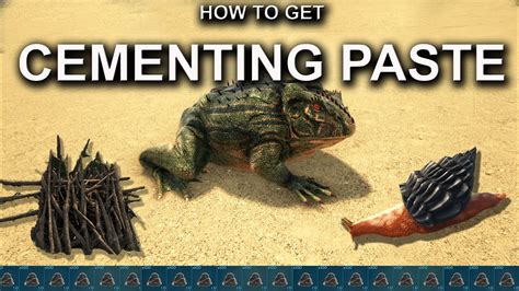 Ark cement paste gfi. In this video, I show how to get Cementing Paste in Ark Survival Evolved using the:Mortar and Pestle/Chemistry Bench 0:12 Frog 1:12Beaver Dams 3:14Achatina ... 