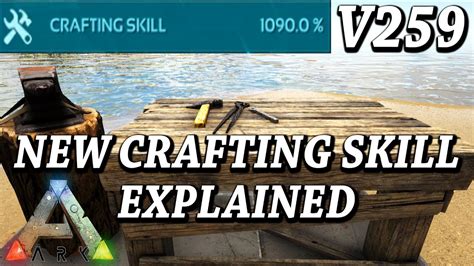 Ark crafting skill. Things To Know About Ark crafting skill. 