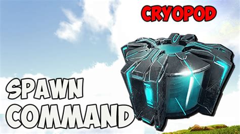 Ark cryopod spawn command. Things To Know About Ark cryopod spawn command. 