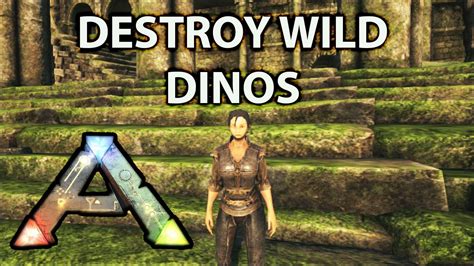 Help. I wanted to use the destroy wild dinos command because I changed the difficulty level but I'm still getting the same old level four dinos. I want to know if it will break my single player world as my xbox is quite laggy (it crashes every now and then for a few second before returning to normal) and I can't play ark for long periods of ...