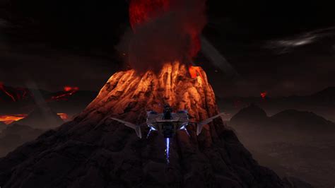 Ark genesis volcano eruption time. .  ...