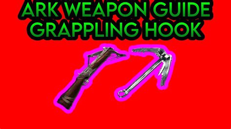 Ark grappling hook not working.  My friend used to have this issue on ...