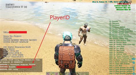 Ark how to get player id. .