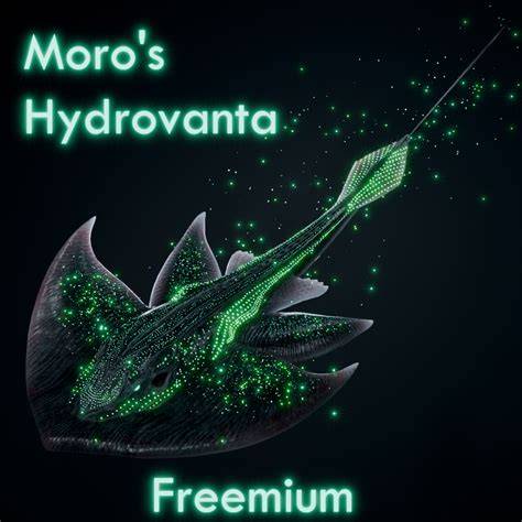 Ark hydrovanta.  With smooth Hydrovanta – a glowing alien stingray built f...