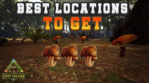 Ark lost island rare mushroom. Time to get your cementing paste, the spawns are abit all over the place on this map but the first 2 locations are great spots to find beaver dams! Hope the ... 