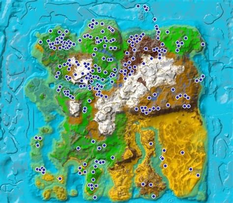 21 LAT; 28 LON; Location #4. On the Southwest side of the Ragnarok map, there is an island named Harbor Island.You can find plenty of resources such as metal nodes and obsidian in the neighboring .... 