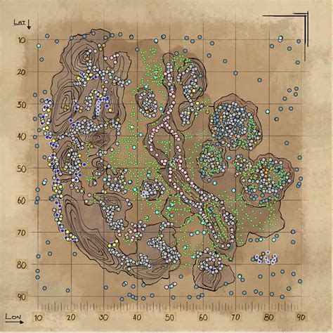 Sep 6, 2023 · Ark Scorched Earth Resource Map The Resource map for all the resources found in Ark Scorched Earth is shown below. Legend Cactus Sap The Desert biome in Ark Scorched Earth is... . 
