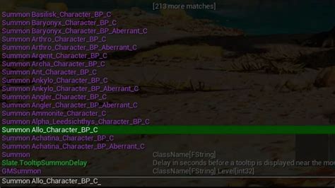 Ark spawn command.  The console can be opened: on PC These data values refer to th...