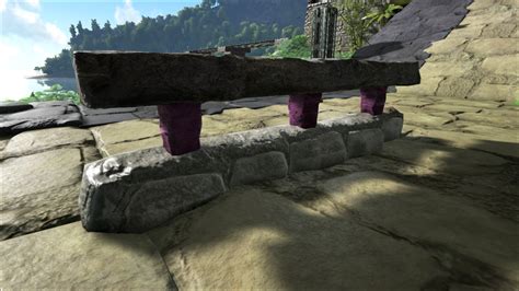 Steel Pillar. Crafted in. Inventory. Ingredients. 30 × Stone. 15 × Wood or Fungal Wood. 10 × Thatch. The Stone Pillar is the second unlockable pillar. A pillar is a stackable form of a foundation, which is required for building any kind of housing or storage structure.. 