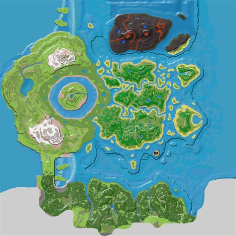 Ark survival evolved center resource map. ARK: Survival Evolved is an immensely popular multiplayer survival game that takes players on an exhilarating journey through a prehistoric world filled with dangerous dinosaurs an... 