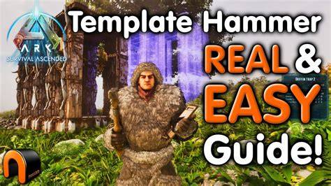 Ark template hammer templates.  Select a template from the list that pops up In thi...