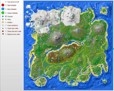 Although on Ark: Mobile there may be a bug where up to 9 Brontosaurus may spawn. There is a single Supply Crate and two Explorer Notes to be found on the island. A third Explorer note is located sometimes at the little isle in front of the north-eastern promontory. Unicorns very rarely spawn on the island, ...