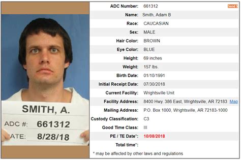 Arkansas County Jail, AR Inmate Roster