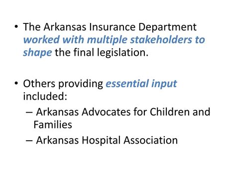 Arkansas Insurance Department Rules And Regulations
