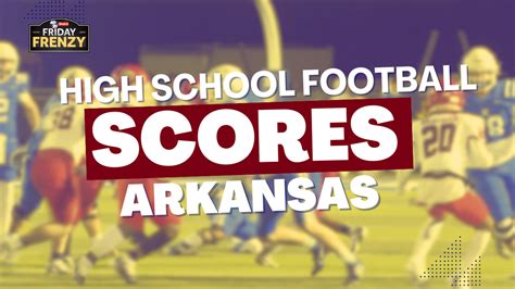 Arkansas hs football scores. The 2023 Arkansas high school football season continues this week with Week 13 semifinal action getting underway Friday evening (November 24). You can follow all of this week's AAA playoff ... 