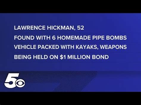 Arkansas man accused of making pipe bombs, trying to flee U.S. in kayak
