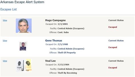 Arkansas most wanted.  doc. arkansas.  View active law enforcement most wanted lists using...